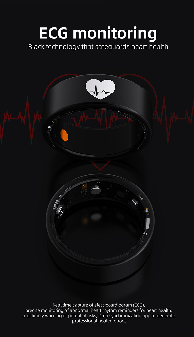R30 Smart Ring ,R30 Health Ring ,Fitness Tracker ,R30 Rings ,R30 ECG Smart Ring ,R30 Waterproof Ring ,Fitness Ring ,Smart Health Ring ,ECG Smart Ring